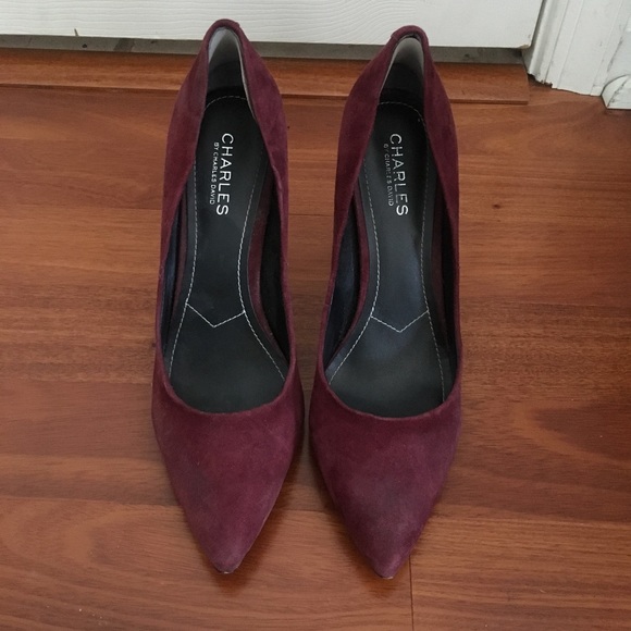 charles david suede pumps